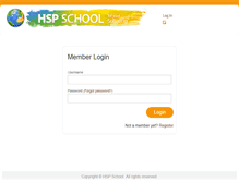 Tablet Screenshot of en.hspschool.com